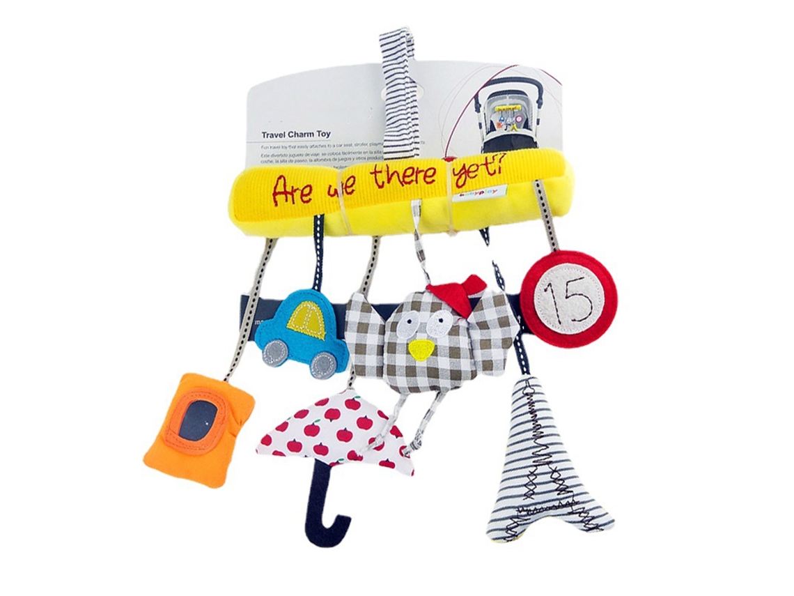 Ats brinquedos de Carro Bonitos Brinquedos de Chocalho Pendurados para Bebê Brinquedos Musicais para Assentos de Carro e Camas