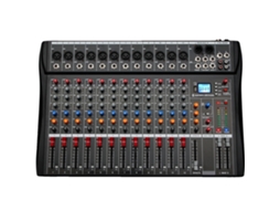Mixer de áudio, 6/8/12 canais, processamento de efeitos integrado, Dx12 OEM