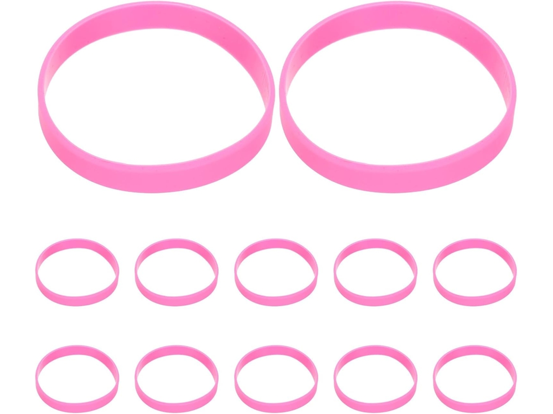 Pulseiras De Silicone Alipis 60-pulseiras Elásticas Macias Para Festas, Eventos, Escola, Funcionários, Homens E Mulheres