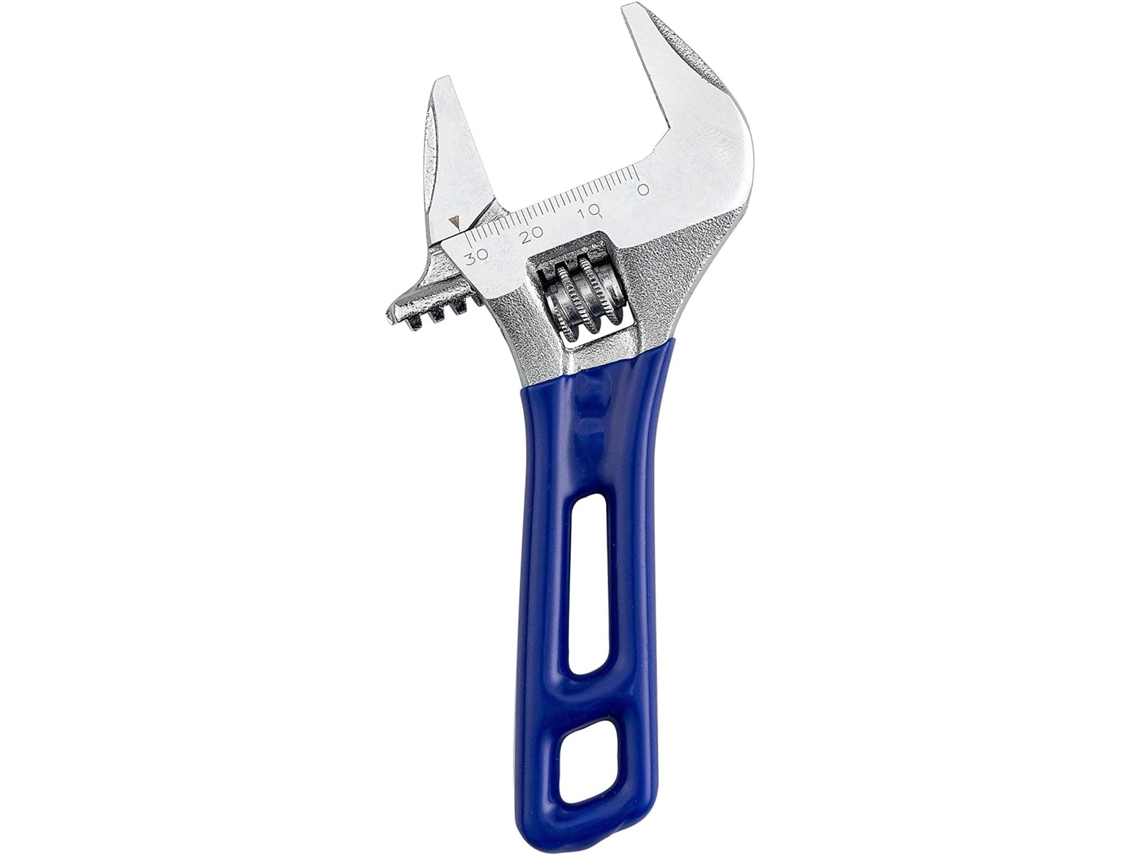 Chave De Tubo Com Cabo Curto, Chave De Boca Única Ajustável, 5 Polegadas Igvtrade