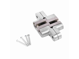 Bisagras Ocultas De Plegado Invisible En Aleación De Zinc 180 Grados (94mm) Para Puertas Y Armarios