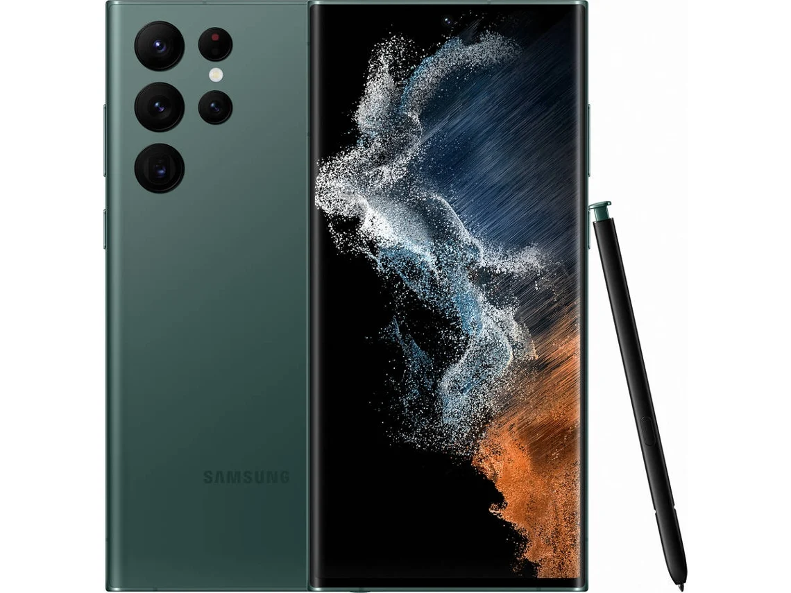 Smartphone SAMSUNG Galaxy S22 Ultra (6.8'' - 8 GB - 128 GB - Verde)
