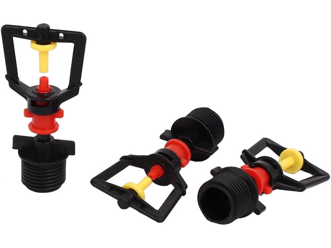 Sistema de Irrigação com Rosca Macho 1/2 BSP, 3 peças CHABERLU