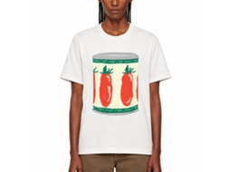 Camiseta Rockinstone Yes Chef Tomato com estampa artística de Lauren Emmett. Estilo único de designer.