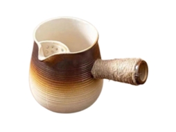 Cafeteira Turca Com Bico Para Servir, 700ml, Panela De Cerâmica Para Chá, Leite, Camping E Uso Doméstico.