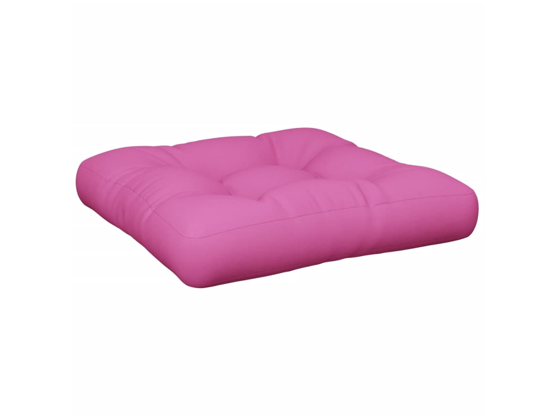 Pallet Cushion, Pallet Cushions Vidaxl Cor-de-rosa Tecido (50 X 50 X 12 Cm)