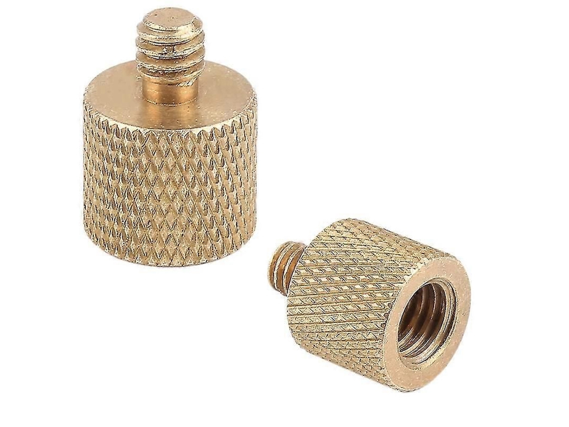Adaptador De Rosca Para Tripé De Câmera, Redutor De 3/8 Polegadas Fêmea Para 1/4 Polegadas Macho