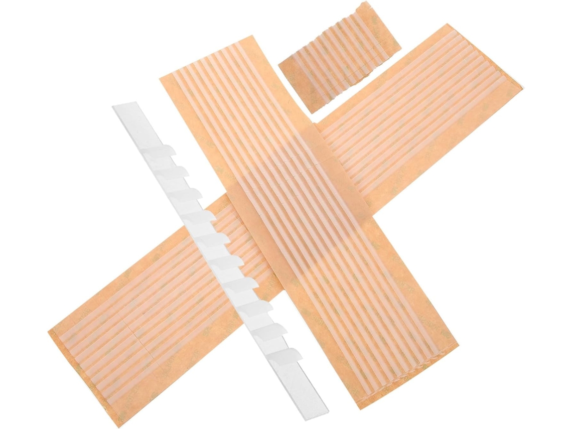 Beavorty - Conjunto De 100 Tiras Silicone Antiderrapantes Para Cabides