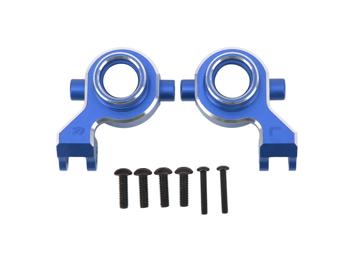 Mali 2pcs Copo de Direção Rc de Liga de Alumínio Resistente Ao Desgaste para Traxxas Maxx 2.0 1/10 Azul Escuro