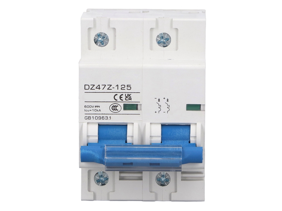 Disjuntor De Circuito Dc 2p 80a (isolamento De Alta Corrente, Para Sistema Solar)