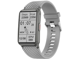 Smartwatch H96 para mulheres e homens, rastreador de atividades físicas com Bluetooth, relógio esportivo, monitor de frequência cardíaca e sono para celulares Android e iOS Bestvite (cinzento)
