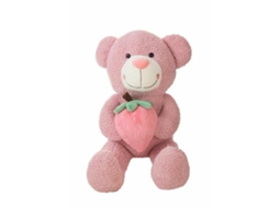 Urso De Pelúcia Morango 75 Cm