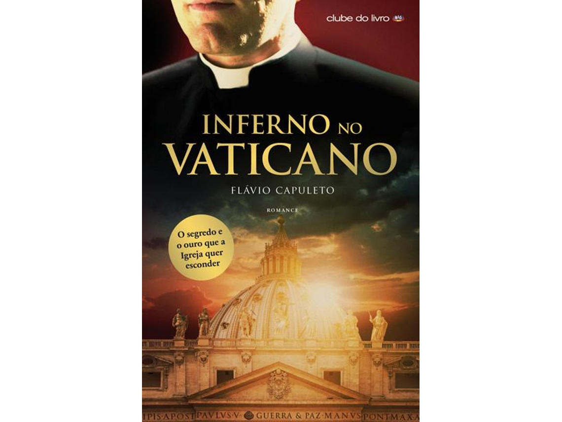 Livro Inferno no Vaticano de Flávio Capuleto (Português)