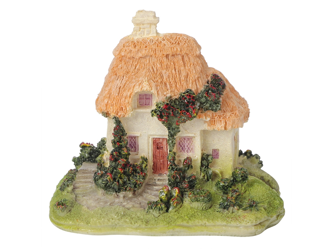 Decoração De Casa De Palha Simulada Para Jardim Com Ornamento De Bonsai