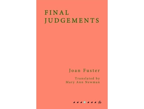 Livro Final Judgements de Joan Fuster (Inglês)