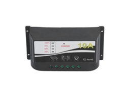 Controlador de Carga Solar 12v 24v LCD Proteção