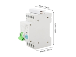 Laxiscreed Disjuntor Wifi Com Temporizador E Controle Remoto Para Automação Residencial