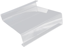 Suporte De Acrílico Para Tablets E Cadernos, Branco.