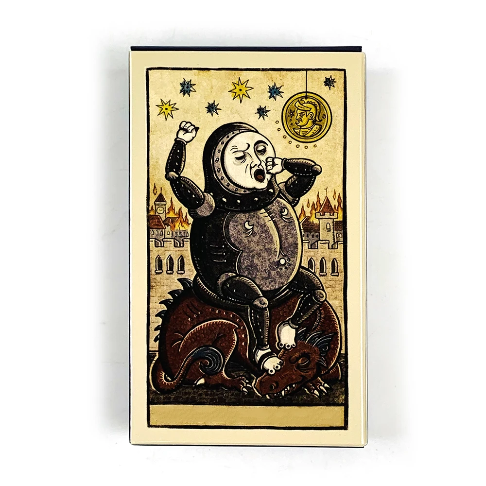 Um Baralho De Tarô Totalmente Ilustrado E Colorido, Composto Por 78 Cartas, Inspirado No Estilo De Marselha.