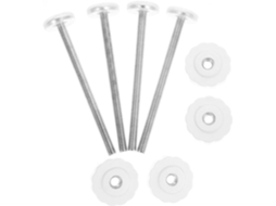 Conjunto De 4 Parafusos Reposição Para Portão, Para Fácil Instalação E Fixação Segura Cor Aleatória
