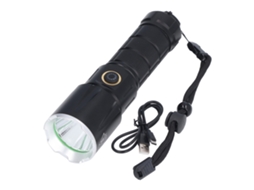 Lanterna Led 20000lm 5 Marchas Zoom IPX5 Emergência S/MARCA