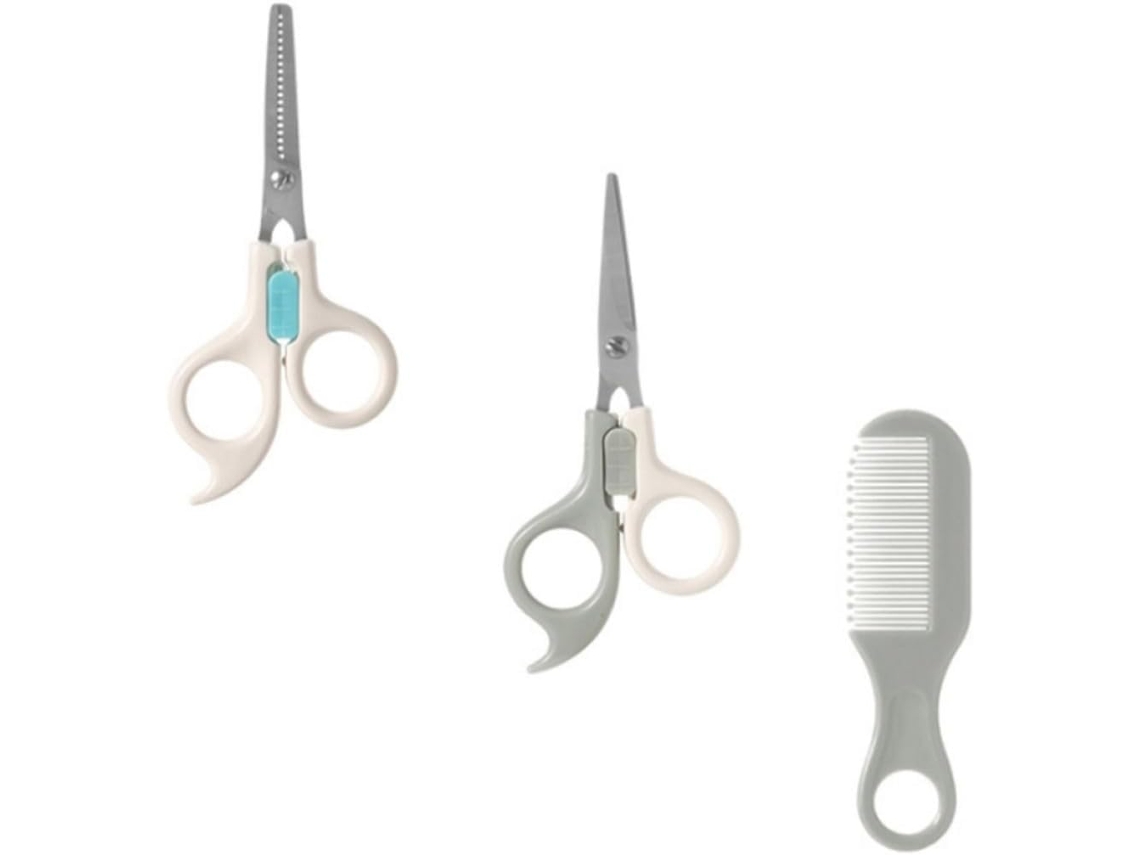 Cabelo Tesoura Para Meninos E Meninas Com Cabo Ergonômico Em Insuflação.