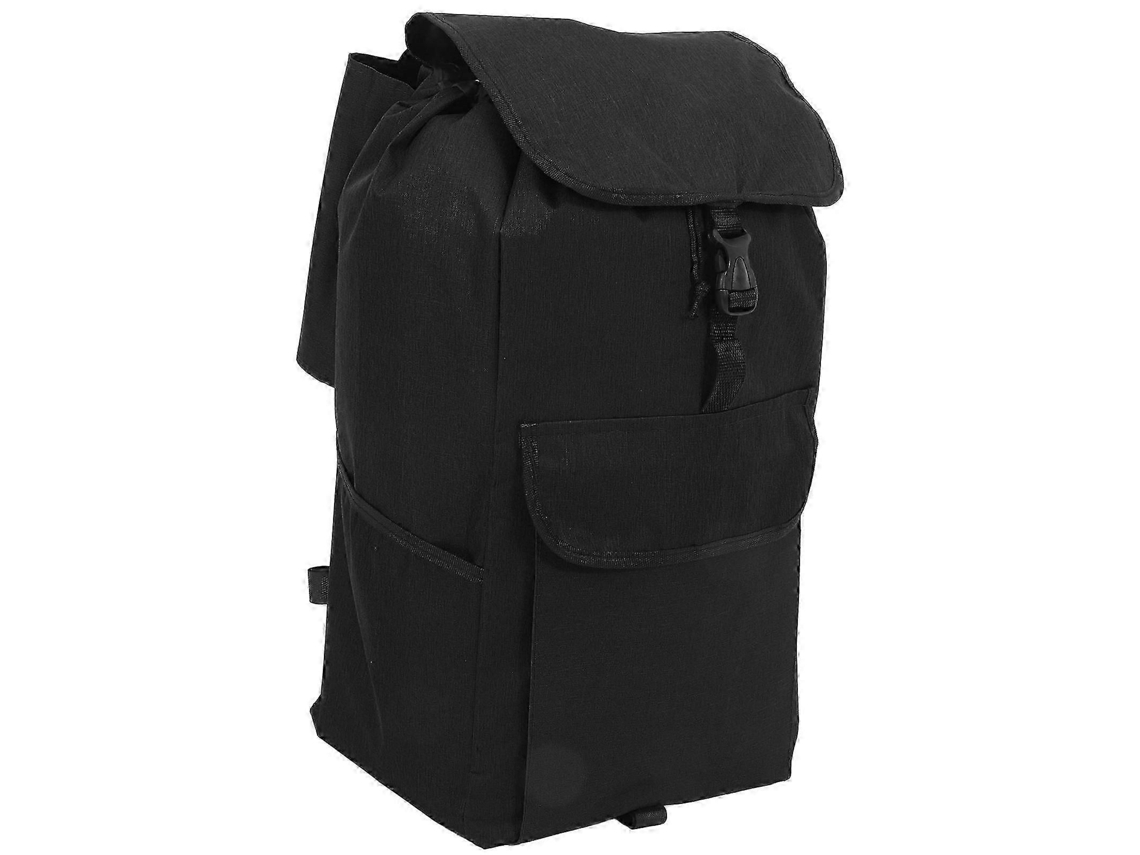 Bolsa Dobrável Para Carrinho De Compras, Conjunto Com 1 Unidade, Em Tecido Oxford Impermeável, Com Bolsos Laterais E Frontais. Ideal Para Guardar