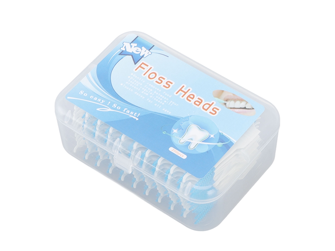 Escova interdental descartável cabeça de silicone macia | S/MARCA