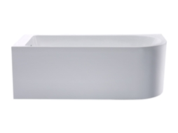 Banheira VENTE-UNIQUE.PT Clássica Anika (Branco - Acrílico - 150x75x58 cm)