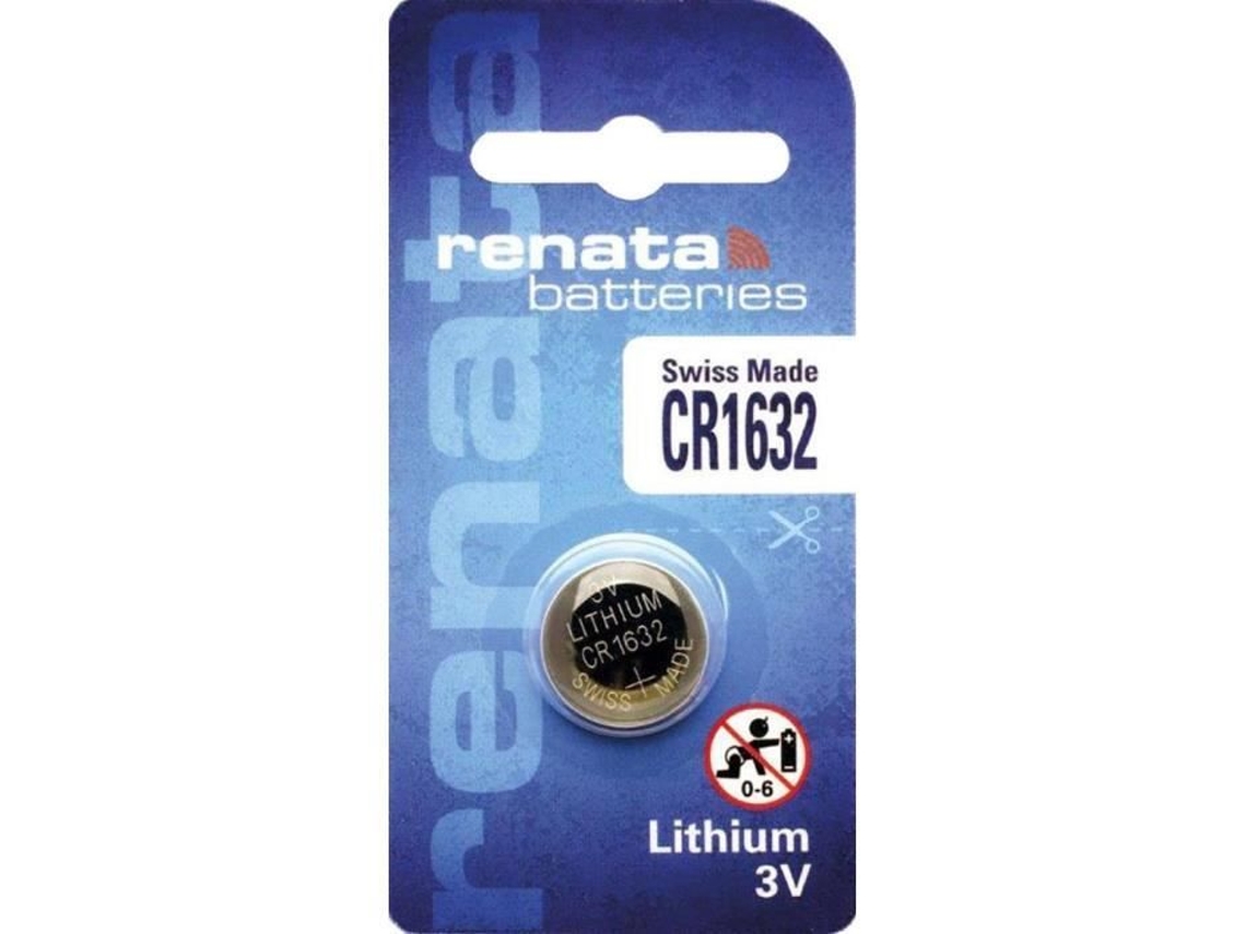 Lote 50 RENATA Cr1632 50 Single Blister Lithium 3V