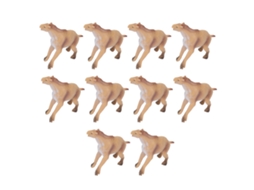 10pcs Modelo De Animal Moropus Mini Figuras Educativas Pré-históricas Brinquedos Pvc Para Crianças