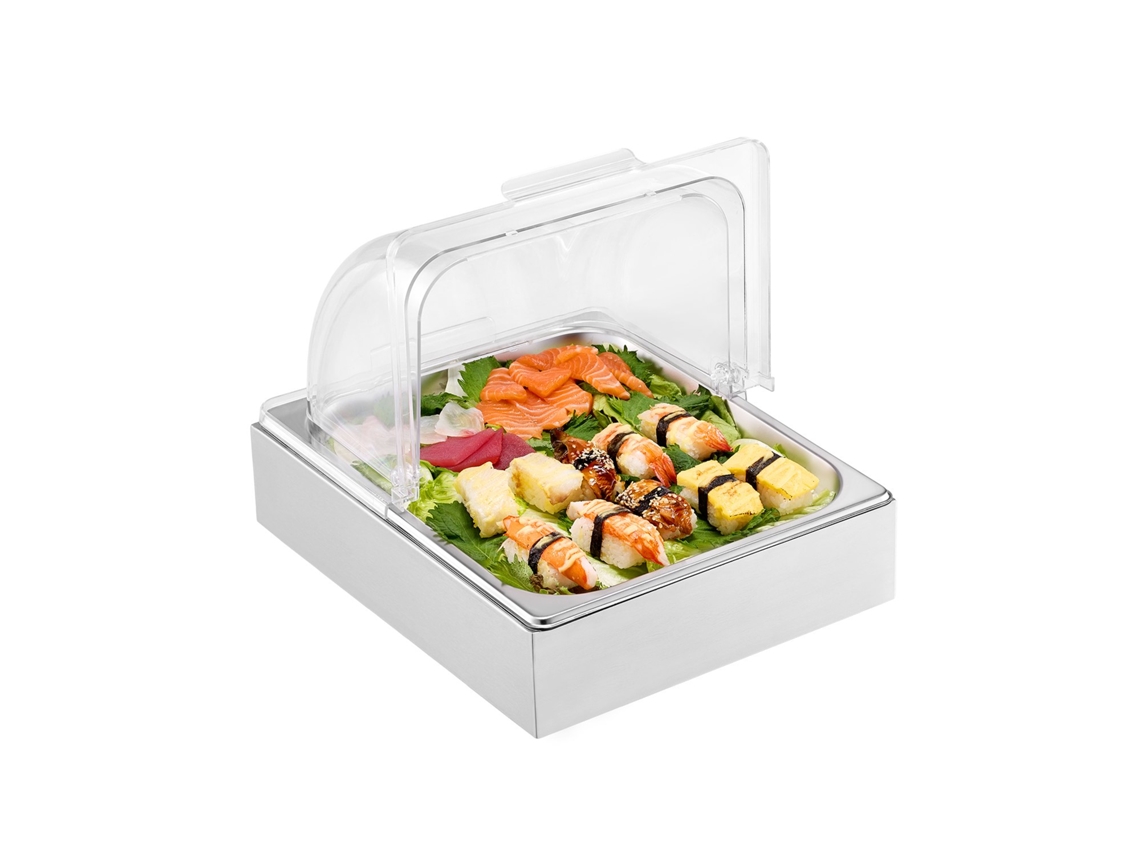 Dispensador De Condimentos Tampa Exposição De Alimentos 345 X 276 X 245 Mm Vevor