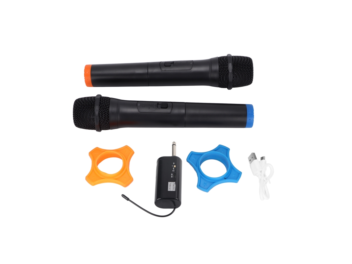 Mali microfone Sem Fio Uhf com Receptor Mini para Palco Externo Karaoke Ktv