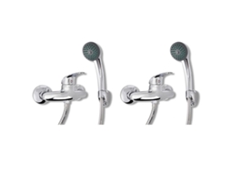 Vidaxl Chuveiros Misturadores 2 Pcs