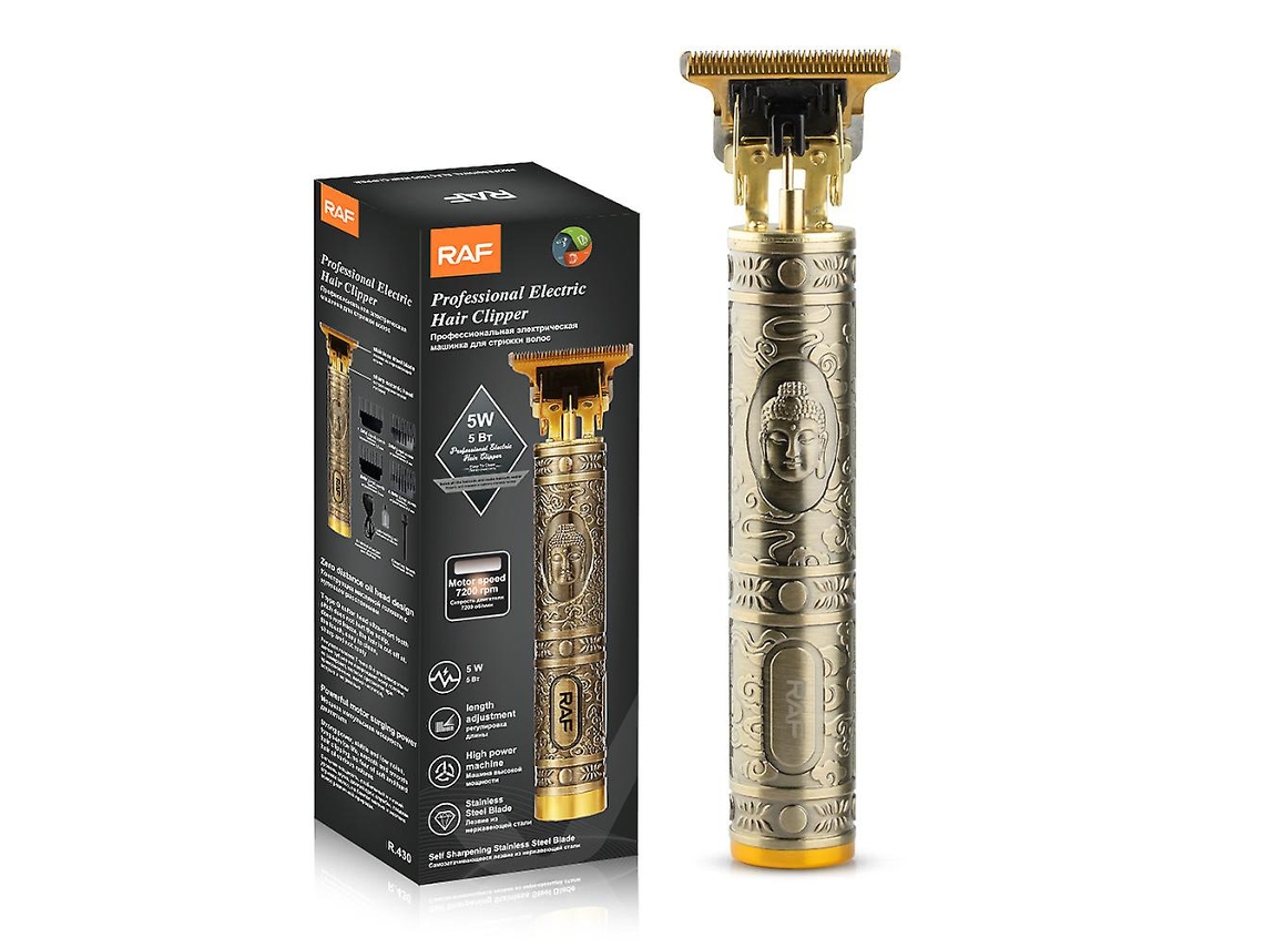 Aparador De Cabelo Profissional Com Design De Buda, Elétrico