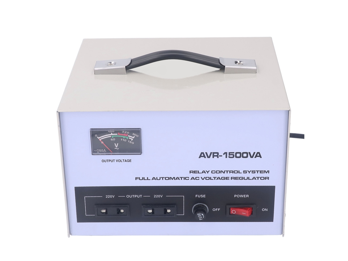Laxiscreed Regulador De Tensão Monofásico 1500w Com Regulação Automática De Voltagem