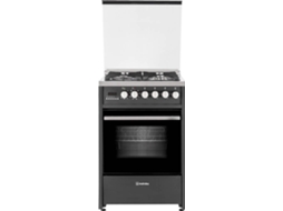 Fogão MEIRELES E 610BL (55 L - Gás Butano-Propano - Preto)