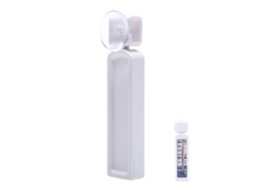 Lurelia Termómetro Para Frigorífico, Para Frigorífico E Congelador, Alta Precisão, Memória Máx./mín., Material Abs