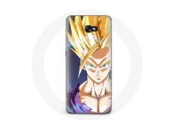 Capa para Samsung Galaxy A3 2016 Dragon Ball Manga Sangoku rostos Furioso