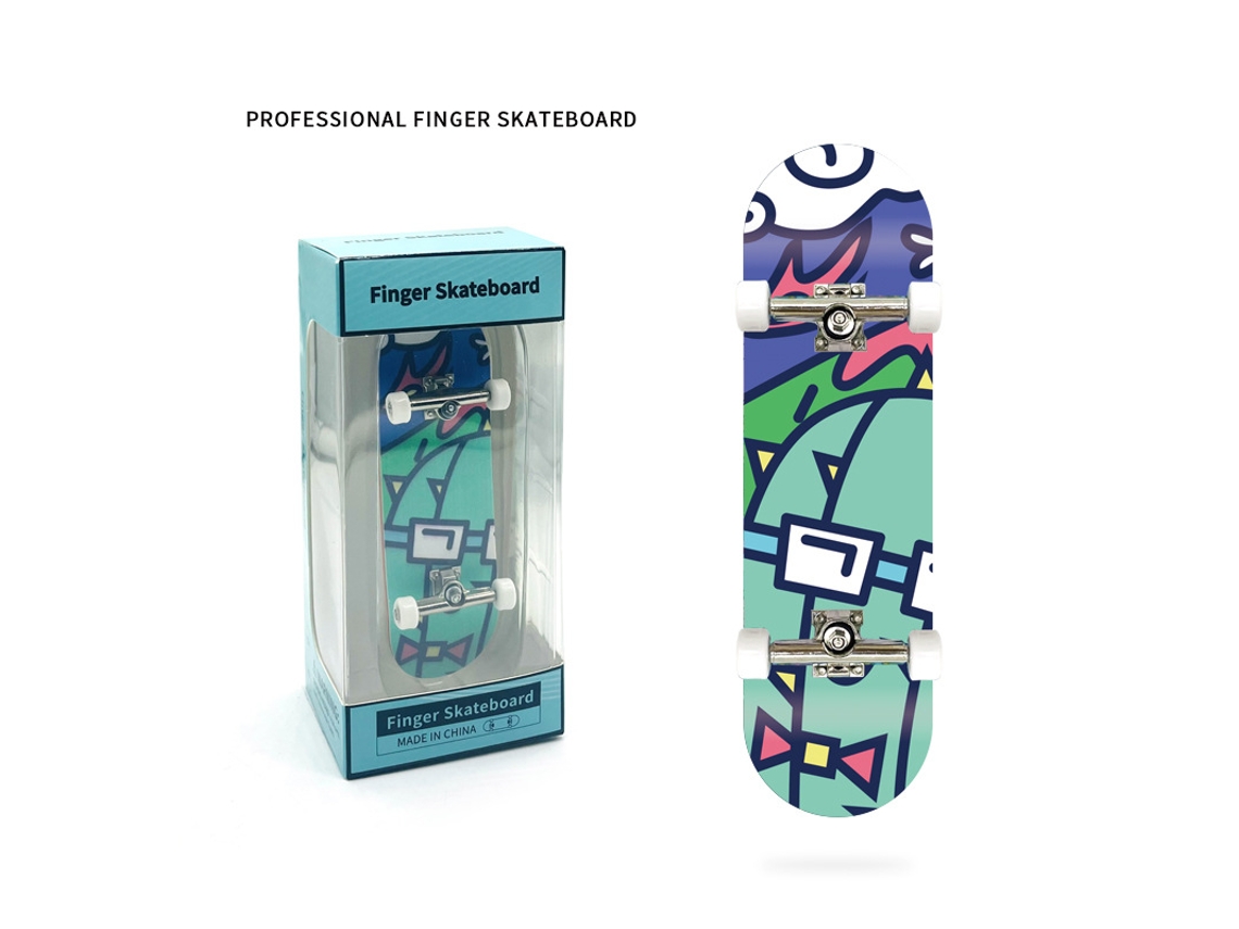 Fingerboard Profissional de Madeira Natural de Ácer Monopatim para Dedos Finger Skate Pequen 29x99mm YUYSAN szhy20