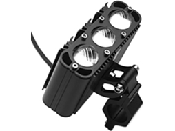 Lanterna Auxiliar LED À Prova D'água para Moto, 7,62 Cm