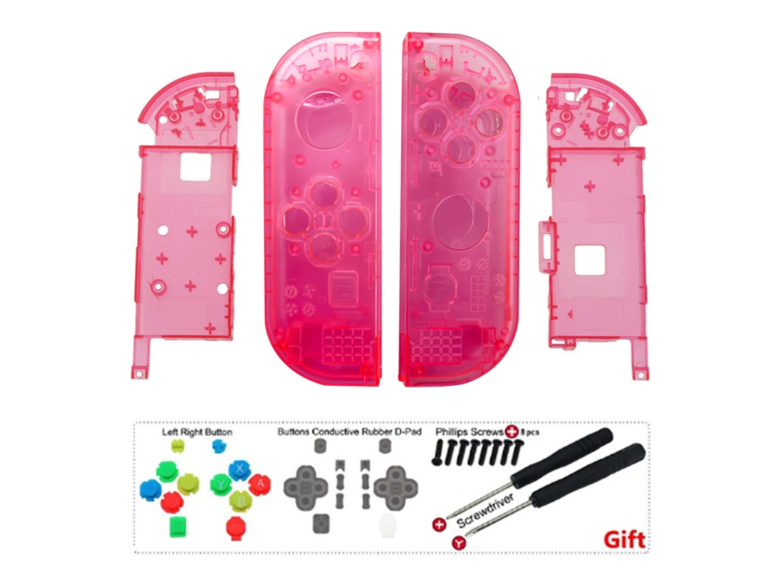 Punho Com Toque Suave Para Controlo Remoto, Carcaça De Substituição Com Todos Os Botões, Não Inclui A Carcaça Da Consola Nintendo Switch