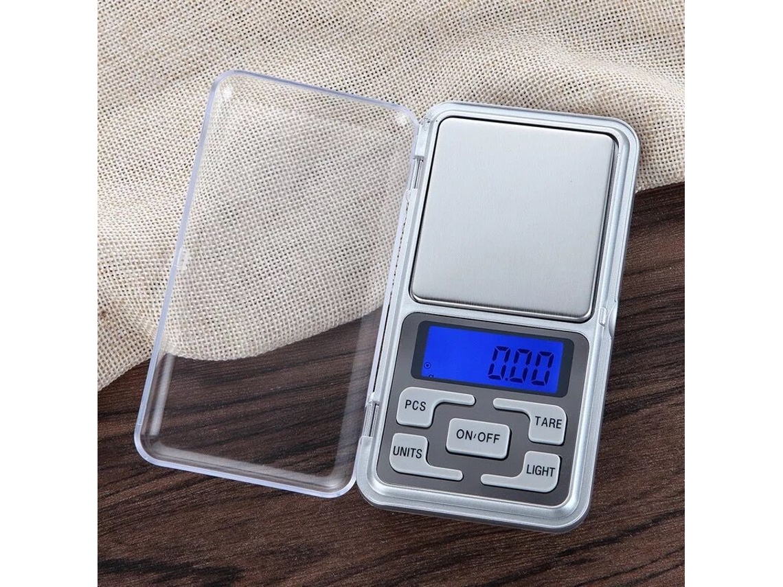 Balança de Cozinha Precisão 500g/ 0,01g com Visor Lcd Retroiluminado AQUAFORGE
