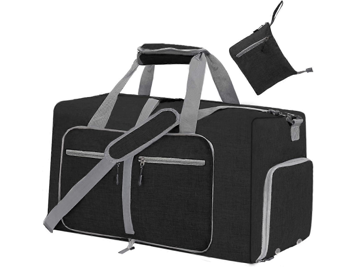 Mala de Viagem Dobrável e Impermeável para Homens Mulheres, Ideal Fins Semana Viagens Curtas, com Compartimento Sapatos Alça Ombro, na Cor P AQUAFORGE