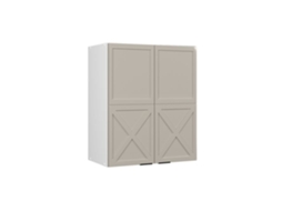 Móvel de parede de cozinha Fame-Line, 60cm, CinzaBege, Branco, VICCO