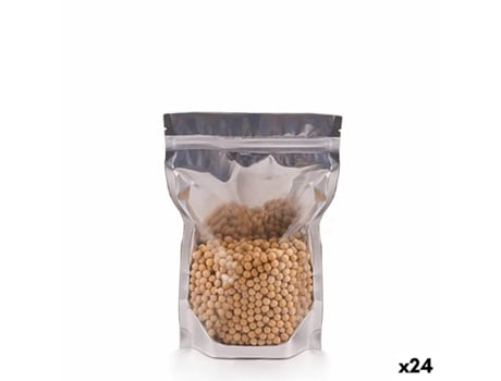 Conjunto de Sacos Reutilizáveis para Alimentos Algon 17 x 23 cm (24 Unidades)