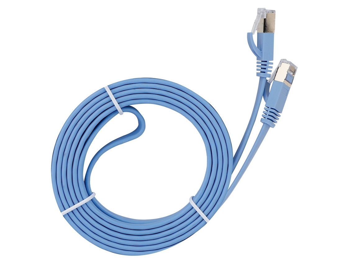 Cabo de Rede Cat7 LAXISCREED 2m Azul Claro