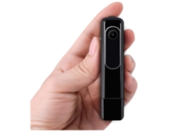 Body Camera Hd 1080P Mini Câmera Espiã Gravador de Vídeo Converter Usb/Uma Chave Gravação Rápida Câmeras Corporais de Polícia Preto YIZHOOD
