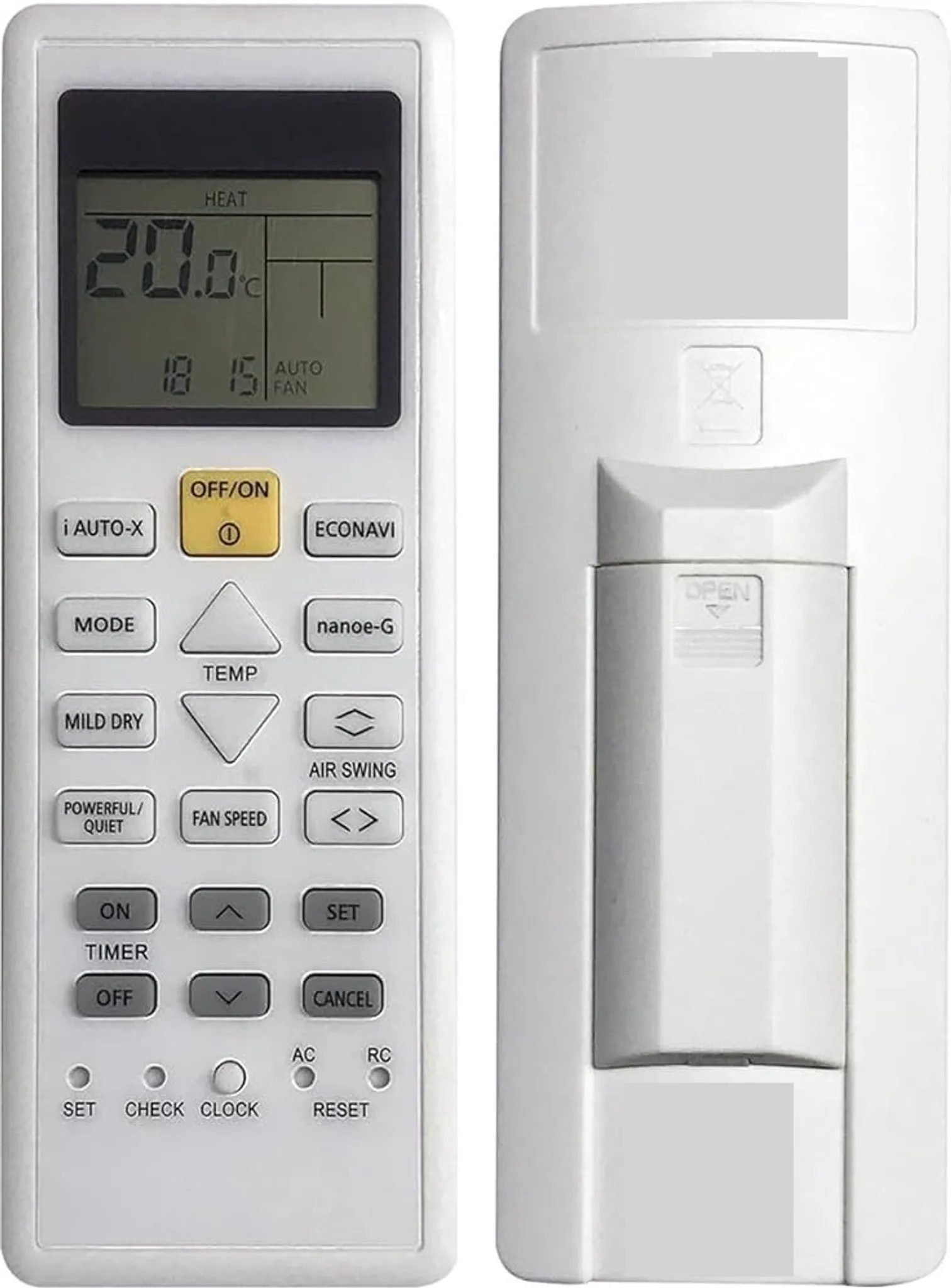 A75c16330 Controle Remoto do Ar condicionado STELASPLEN