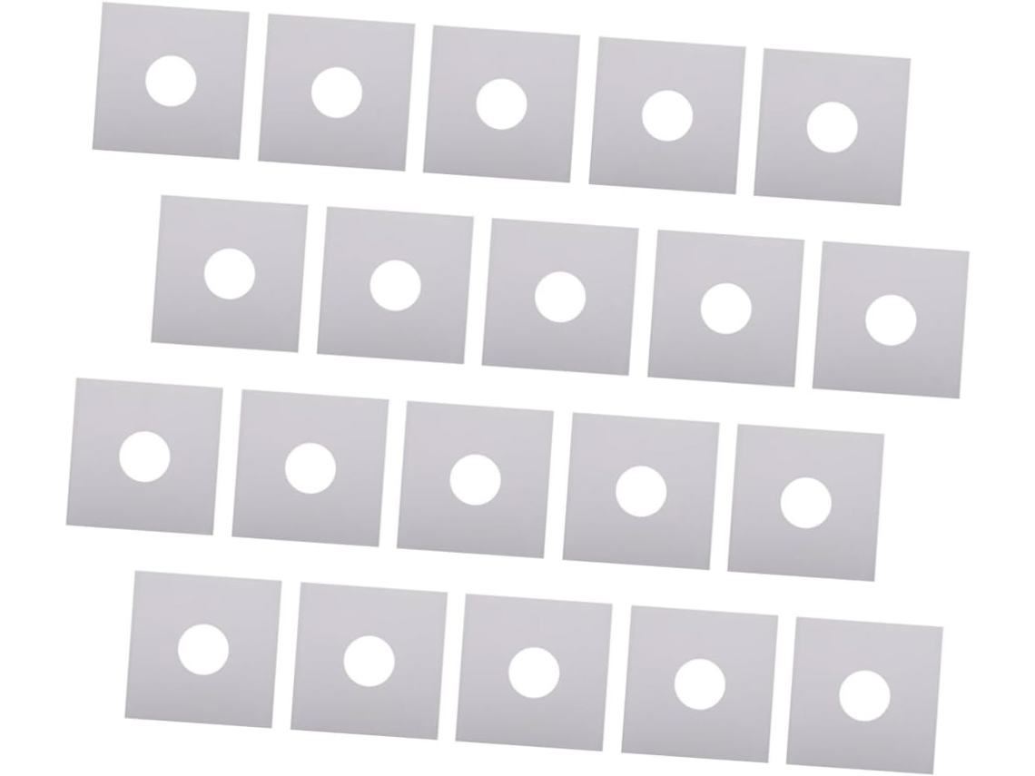 Conjunto De 20 Capas Para Discos De Vinil, Estojos De Armazenamento Para Preservar E Exibir Discos De Vinil Conjunto De 20 Capas Para D Gokoco